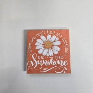 Positive fridge magnet