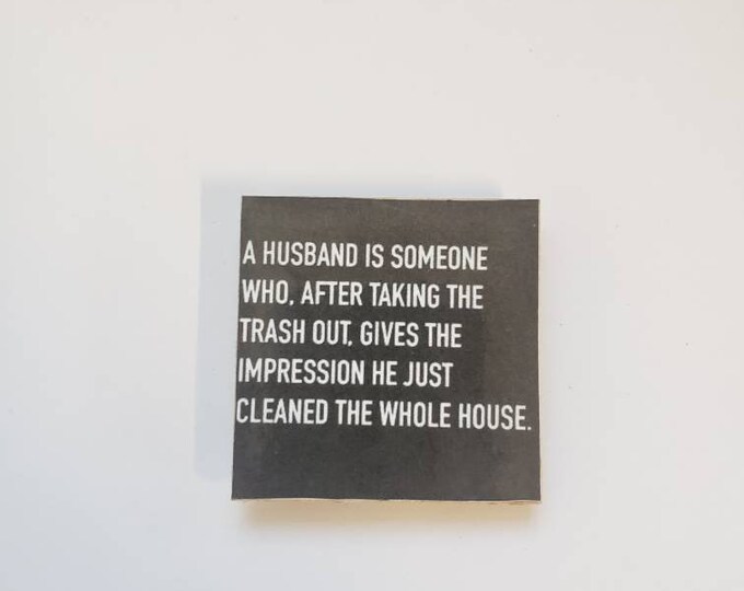 Sarcastic funny fridge magnet