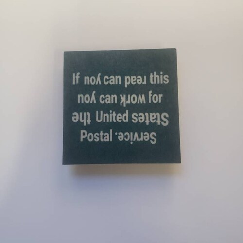 Letter Carrier Usps Postal Carrier Fridge Etsy