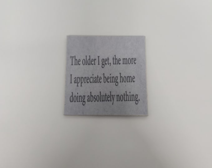 Inspirational positive fridge magnet