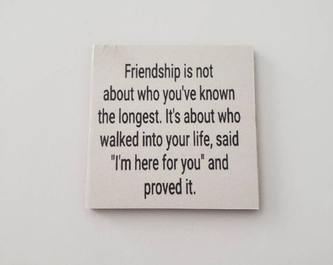 Inspirational positive fridge magnet