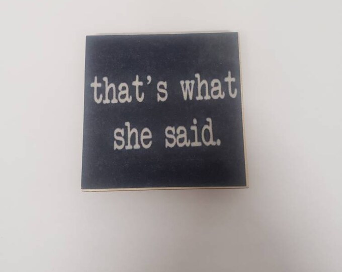 Sarcastic funny magnet