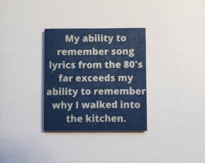 sarcastic fridge magnet