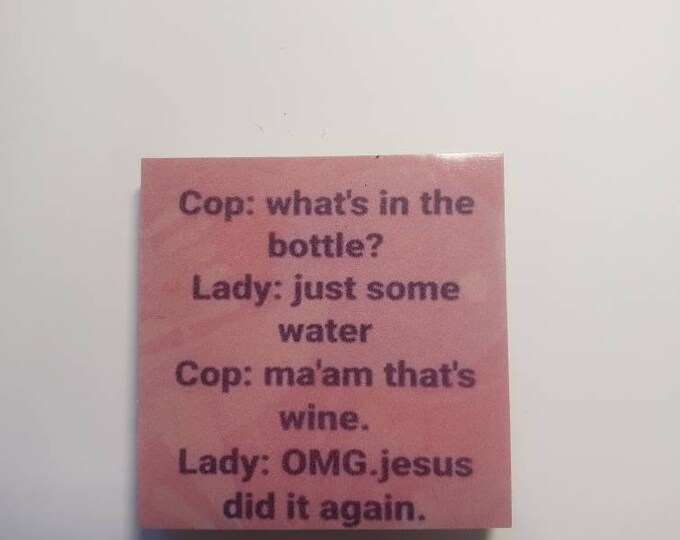Sarcastic kitchen magnet