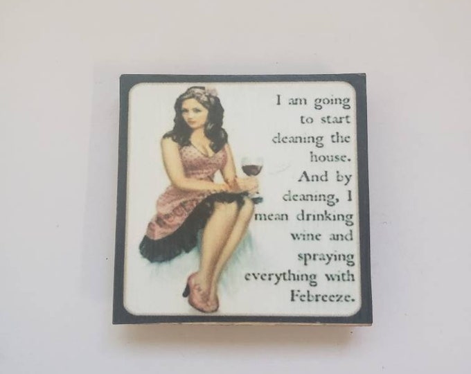 Sarcastic funny fridge magnet