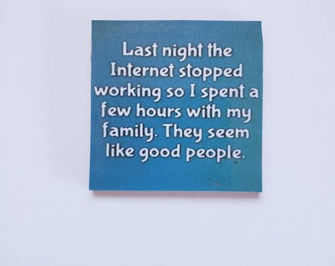 Sarcastic funny magnet