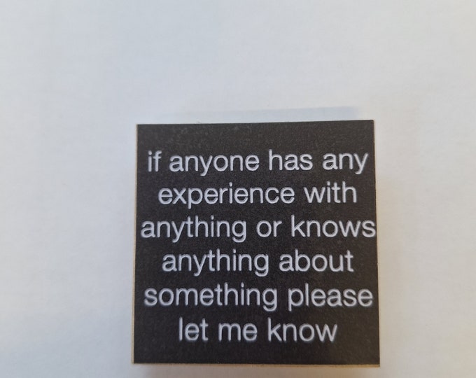 sarcastic fridge magnet