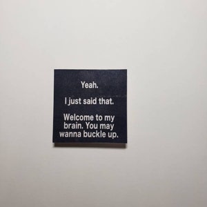 Sarcastic funny fridge magnet