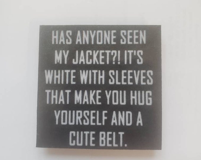 Sarcastic funny fridge magnet