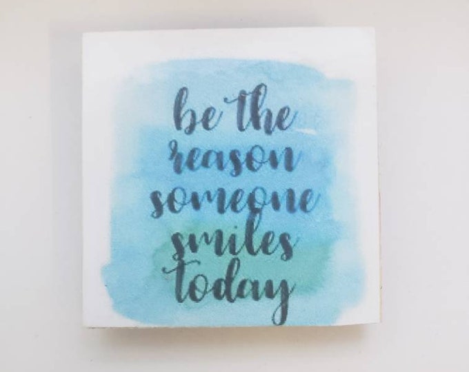 Inspirational fridge magnet