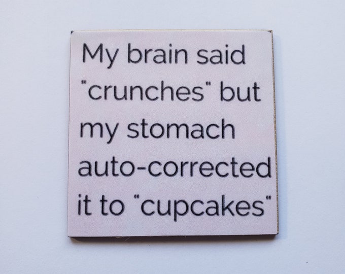 Sarcastic fridge magnet