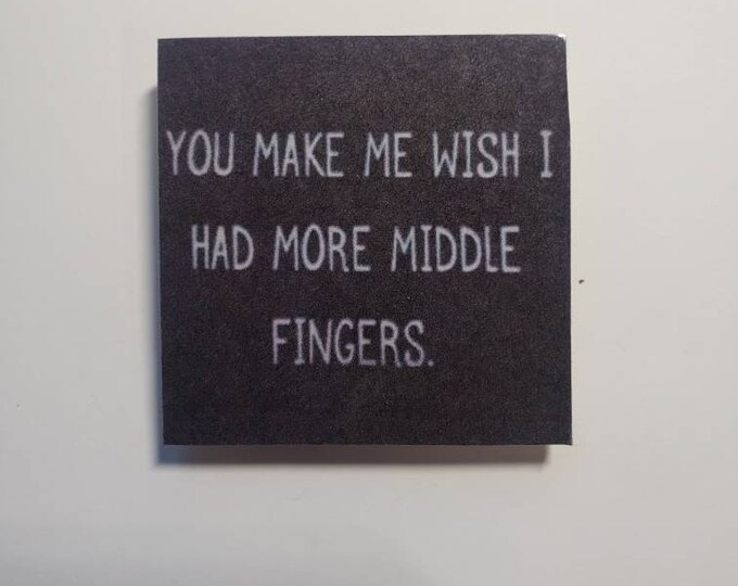 Sarcastic funny fridge magnet