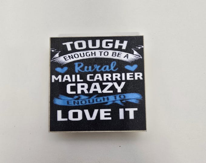Letter carrier, rural carrier, usps , postal carrier fridge magnet