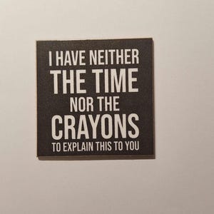 Sarcastic funny fridge magnet