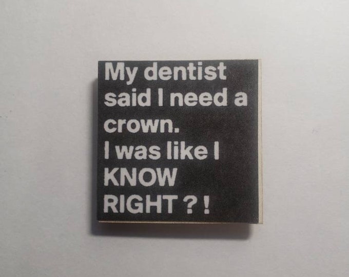 sarcastic fridge magnet