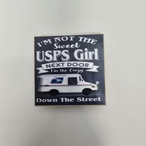 Postal worker, usps, letter carrier magnet