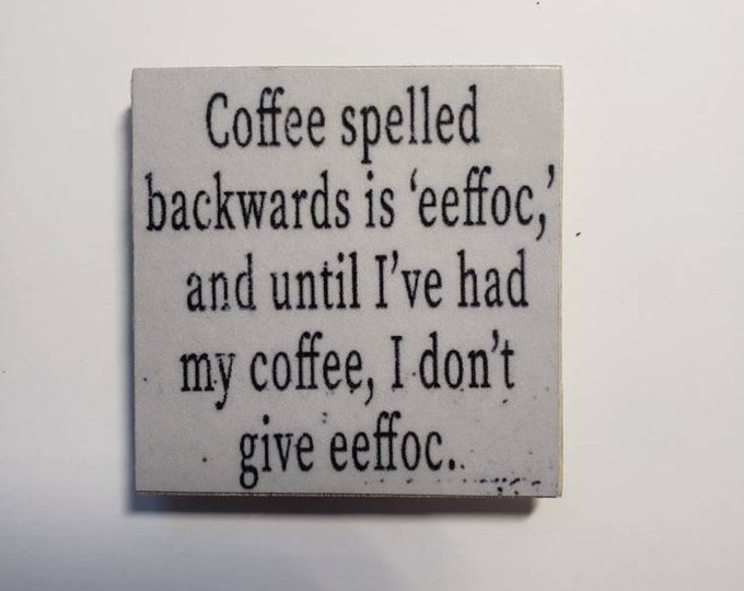 Sarcastic funny fridge magnet