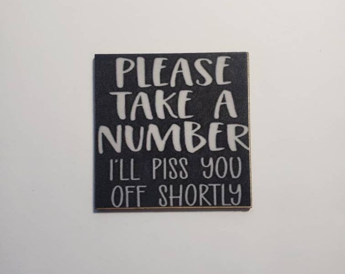 Sarcastic fridge magnet