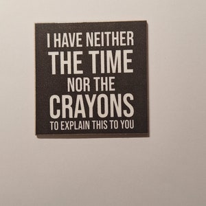 Sarcastic funny fridge magnet