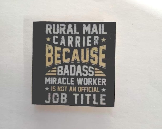 Letter carrier, rural carrier, usps , postal carrier magnet