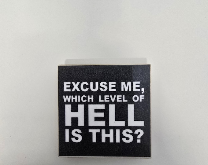 Sarcastic funny witty 2inx2in fridge magnet.