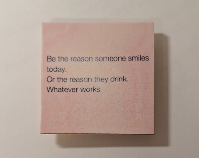 Sarcastic funny fridge magnet