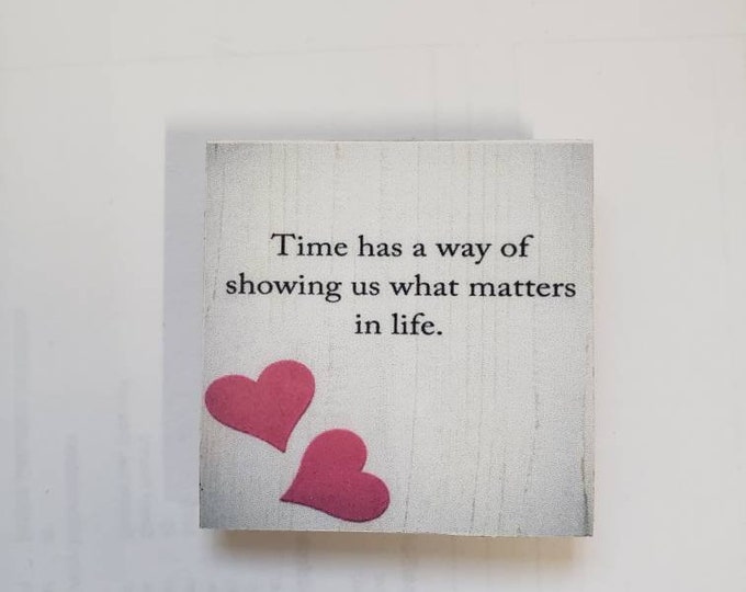 Positive fridge magnet