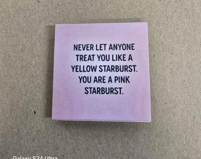 Positive sayings fridge magnet