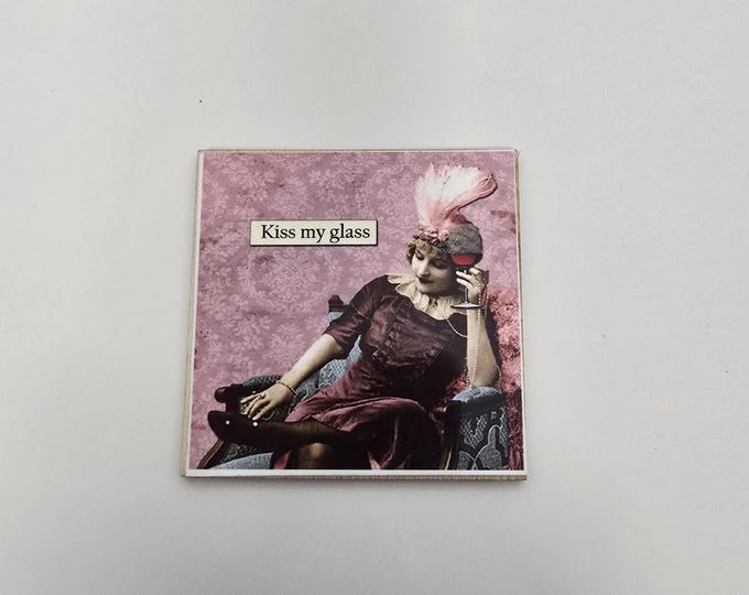 Sarcastic funny witty retro 2inx2in fridge magnet