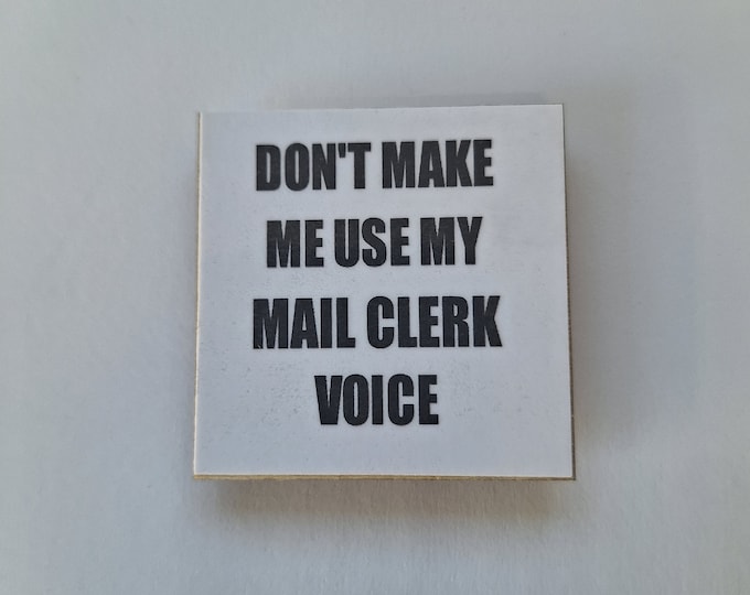 Mail clerk usps magnet