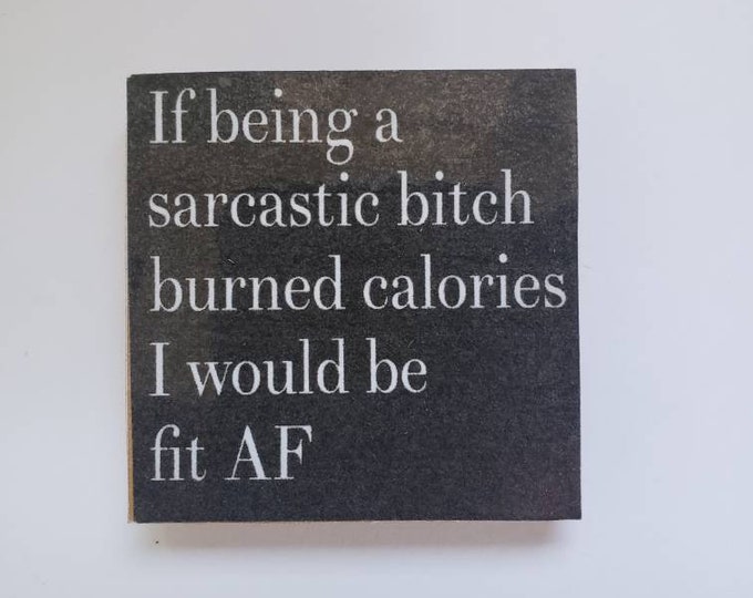 Sarcastic funny fridge magnet