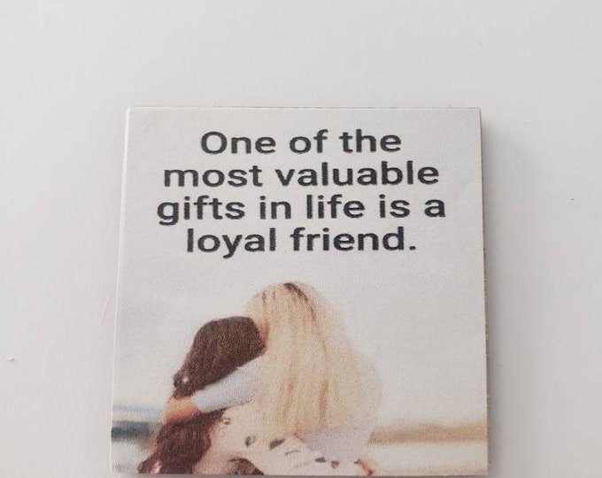 Inspirational positive fridge magnet