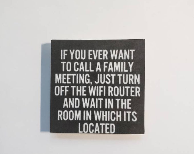 Sarcastic funny magnet