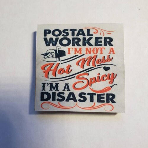 Usps Letter Carrier Postal Fridge Etsy