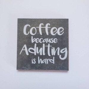 Coffee sarcastic funny magnet