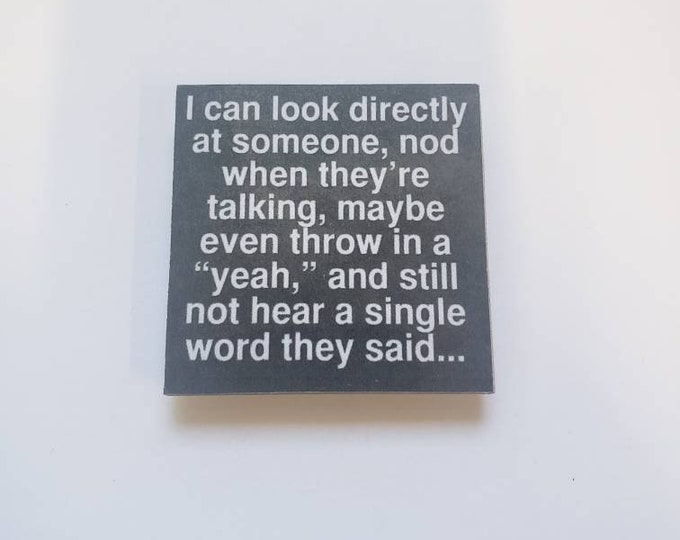 Sarcastic funny fridge magnet