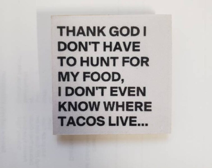 Sarcastic funny fridge magnet