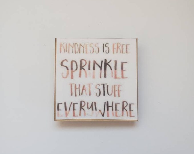 Inspirational kitchen magnet