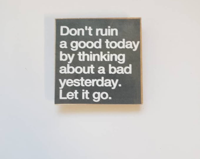 Inspirational fridge magnet