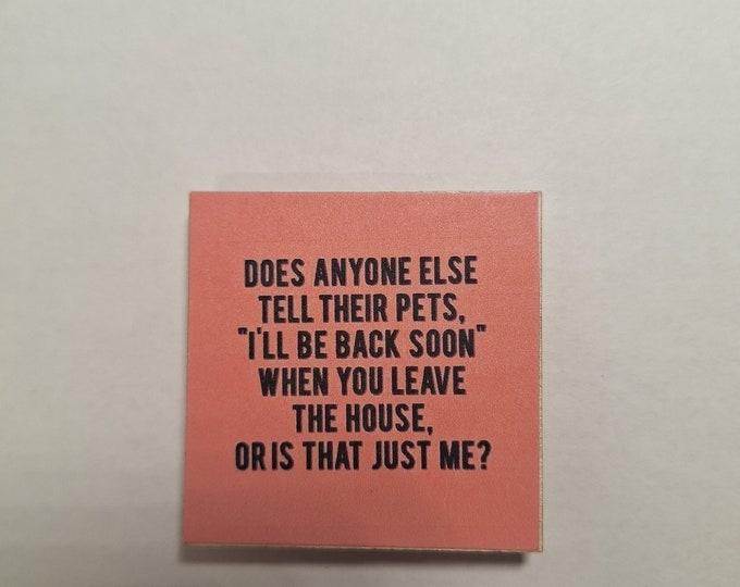 sarcastic funny fridge magnet