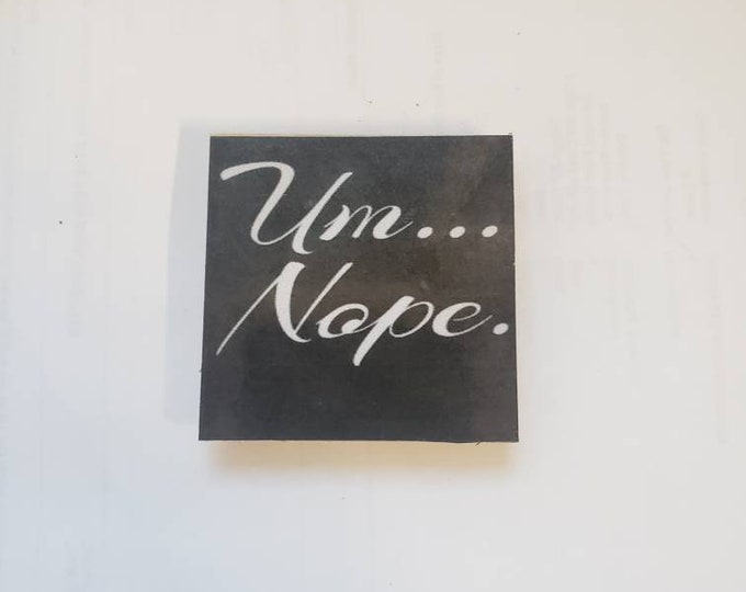 Sarcastic funny fridge magnet
