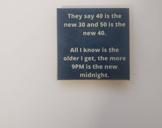Sarcastic funny fridge magnet