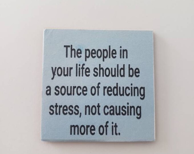 Inspirational positive fridge magnet