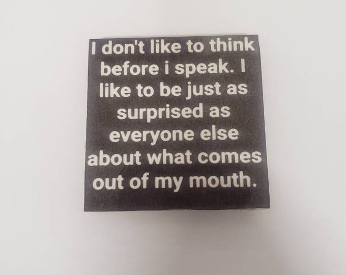 Sarcastic funny magnet