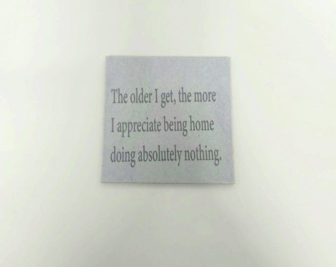 Inspirational positive fridge magnet