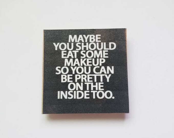 Sarcastic funny fridge magnet