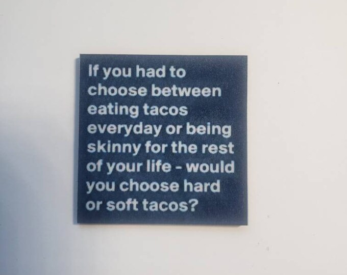 Sarcastic funny fridge magnet