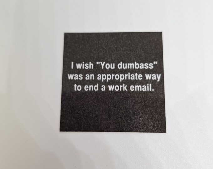 sarcastic funny witty magnet
