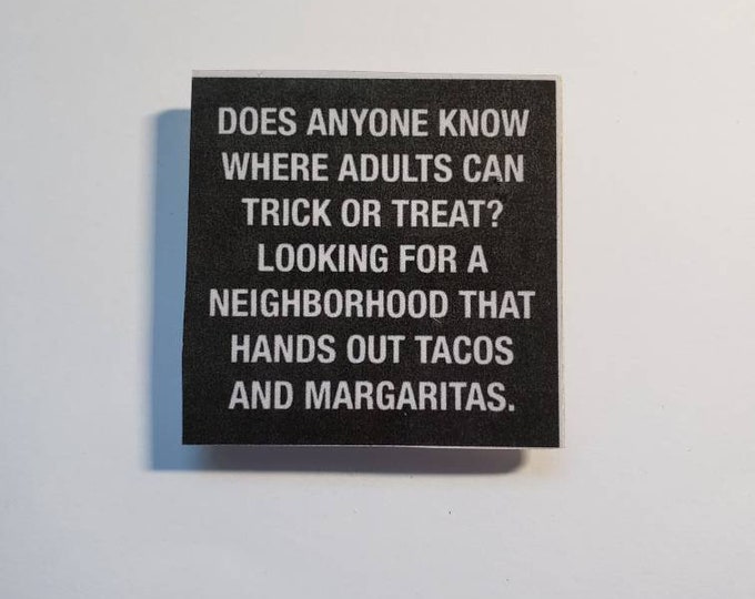 Sarcastic fridge magnet