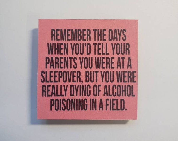 Sarcastic fridge magnet